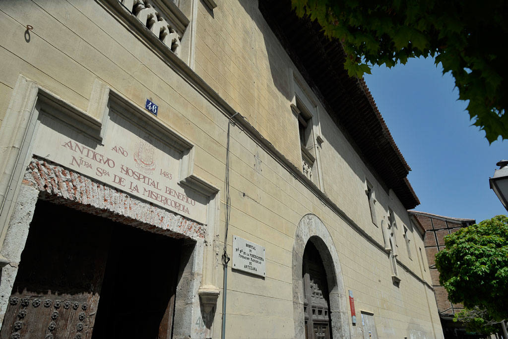 Fachada antiguo hospital de antezana