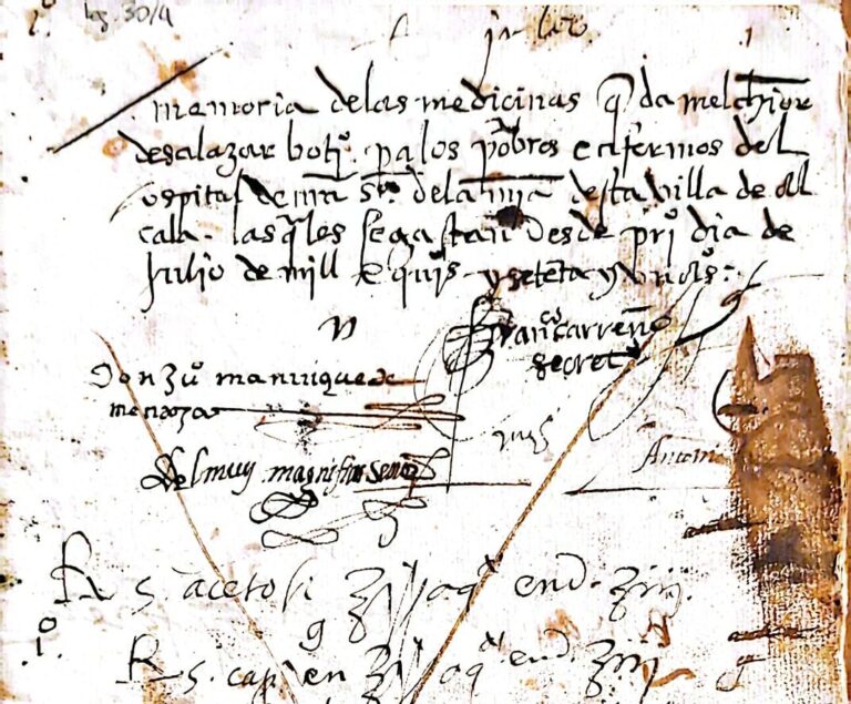 Documento del mes de noviembre de 2025: la Botica del Hospital de Antezana