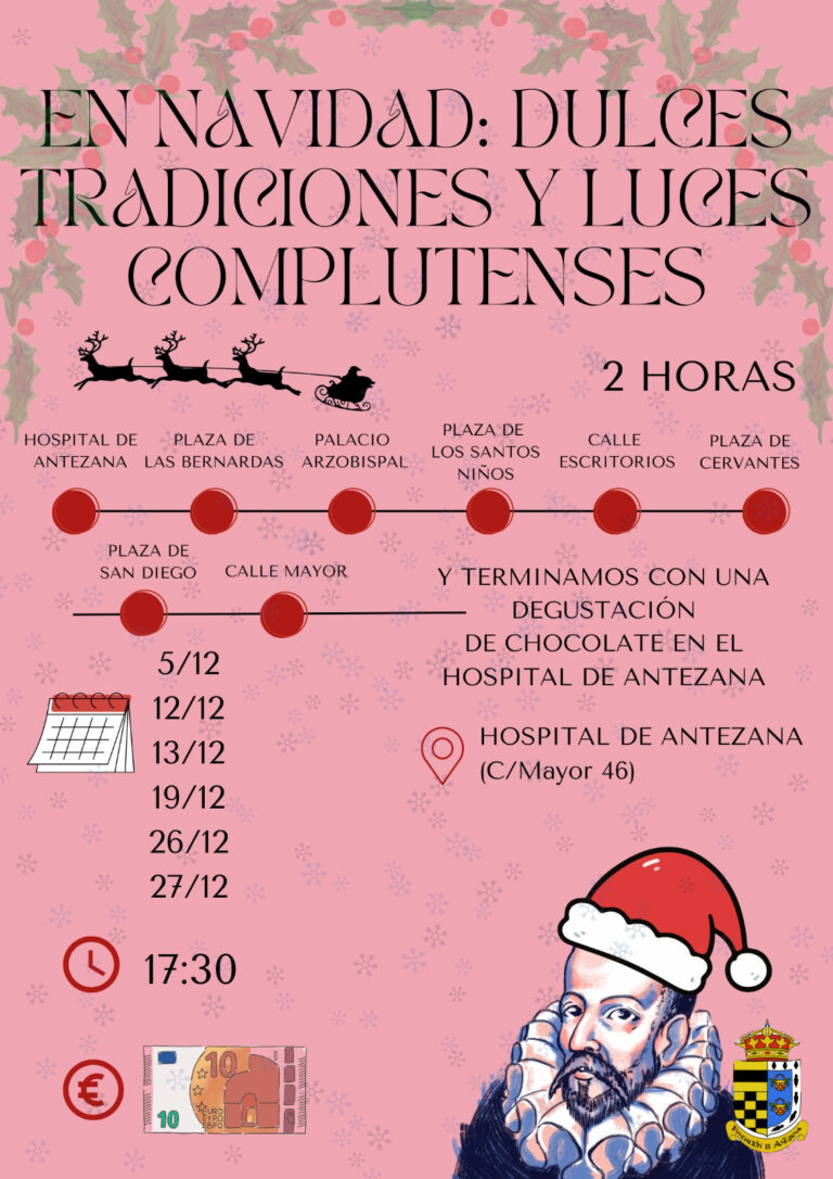 En Navidad: dulces tradiciones y luces complutenses