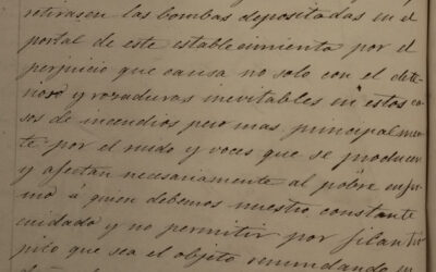 Documento del mes de febrero de 2026, el siglo XIX en la Fundación Antezana