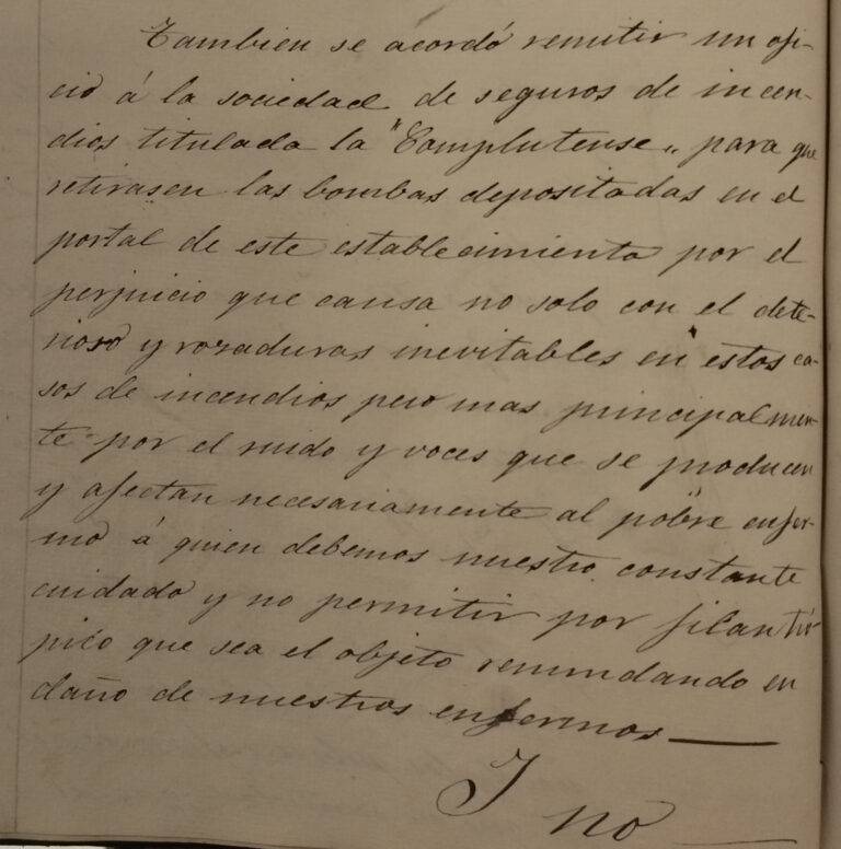 Documento del mes de febrero de 2026, el siglo XIX en la Fundación Antezana
