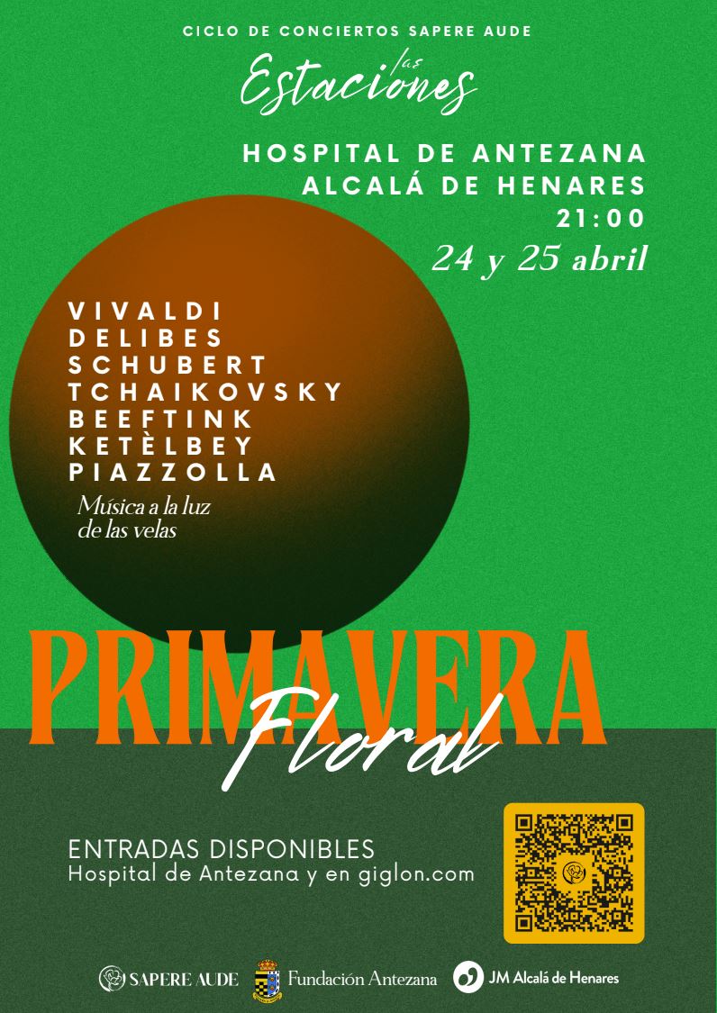 Concierto Primavera Floral, a la luz de las velas, iglesia del Hospital de Antezana