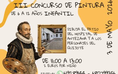 TERCER CONCURSO DE PINTURA INFANTIL HOSPITAL DE ANTEZANA