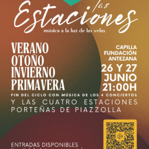 Concierto extraordinario Las Estaciones a la luz de las Velas. Sapere Aude