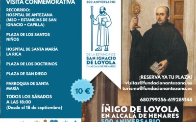 Visita conmemorativa del 500 Aniversario. Alcalá de Henares y san Ignacio de Loyola.