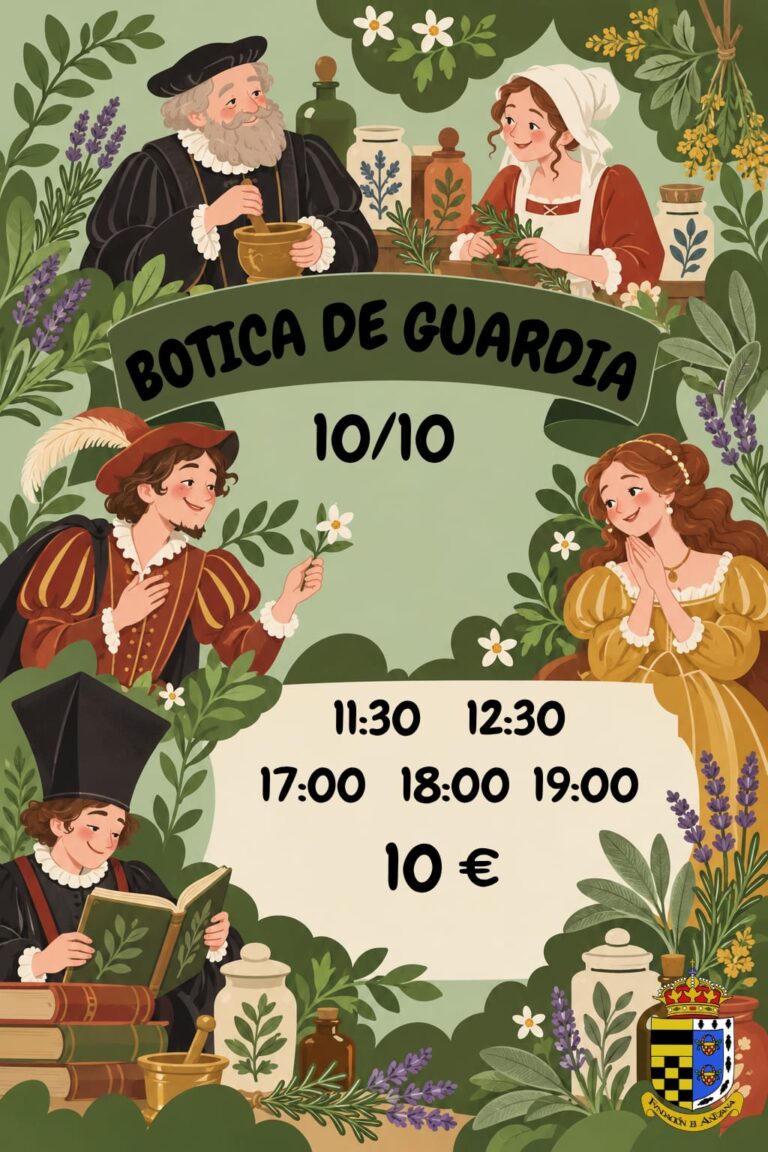 Botica de guardia. Teatralización en torno al Hospital de Antezana en el Siglo de Oro.
