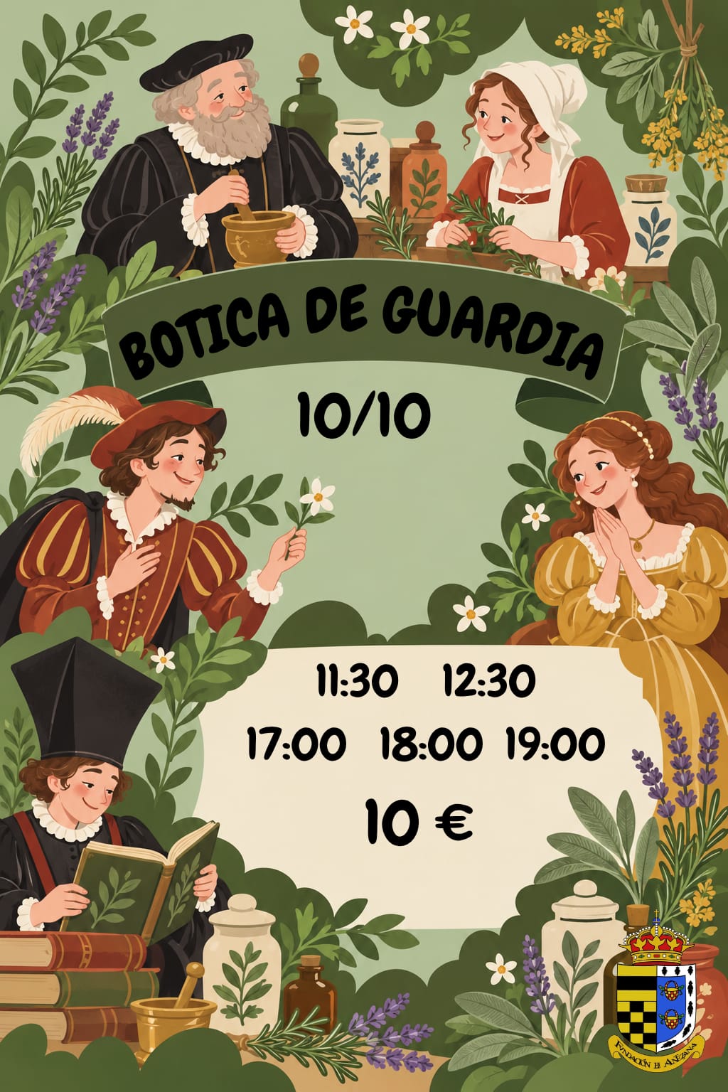 Botica de guardia. Teatralización en torno al Hospital de Antezana en el Siglo de Oro.