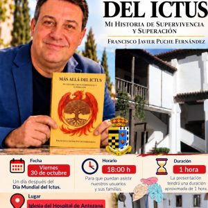 Presentación del libro "Más allá del Ictus", iglesia del Hospital de Antezana